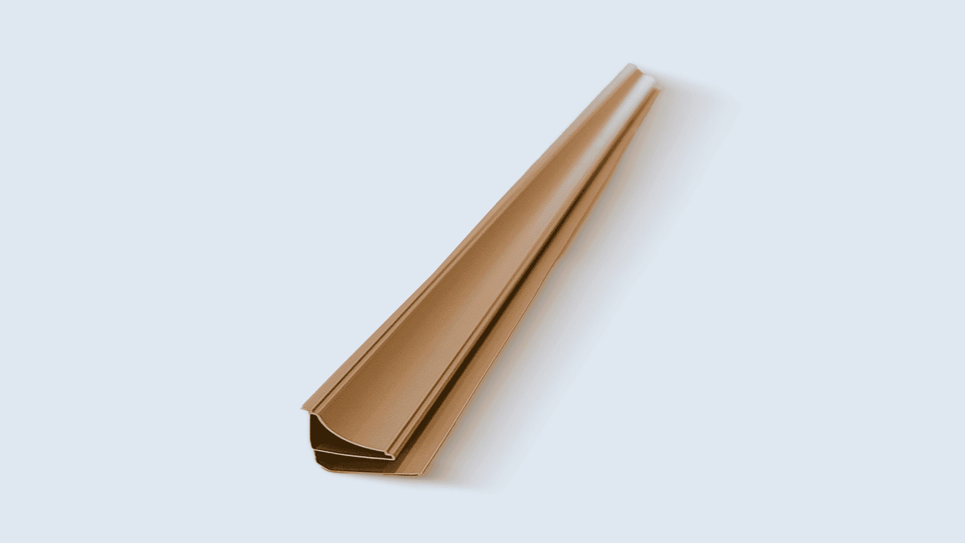Roda Forro PVC Tipo Sanca - Bege